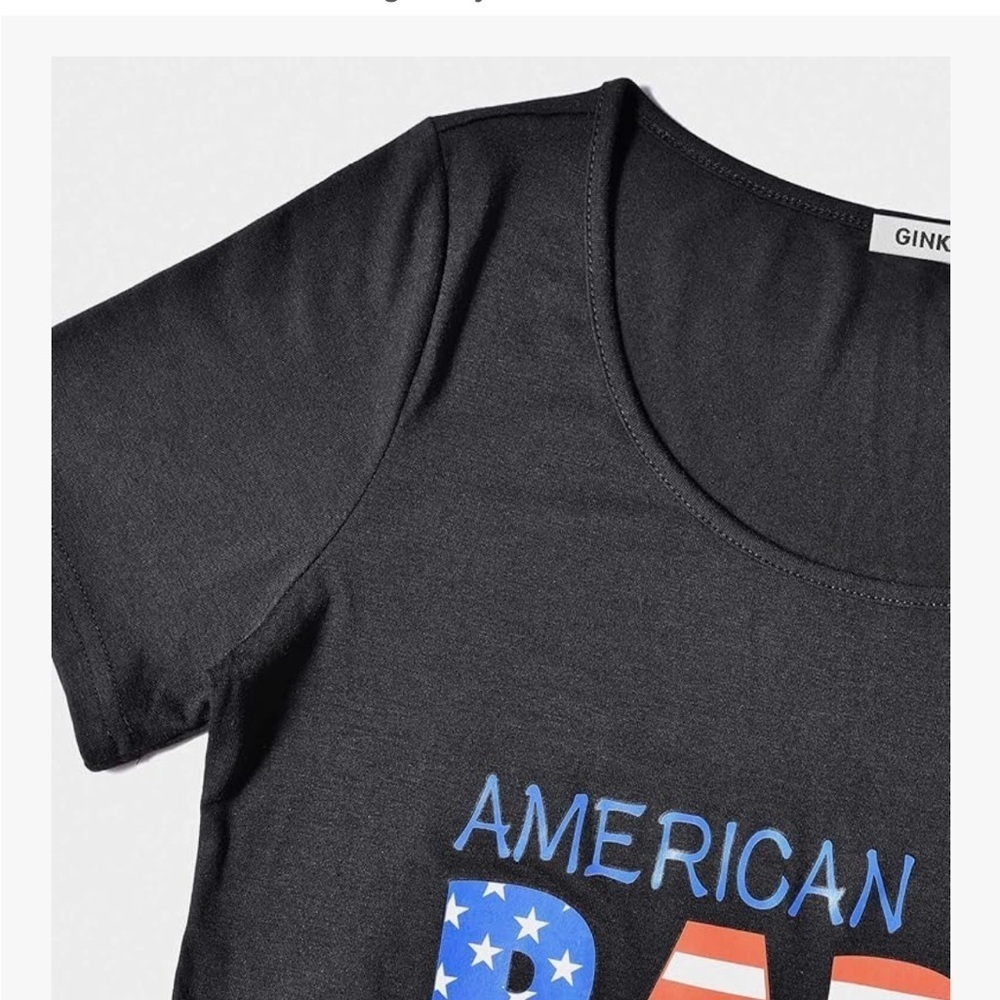 š©· 3/$18 NWT Maternity T-Shirt with American Made Baby Print - Picture 3 of 6